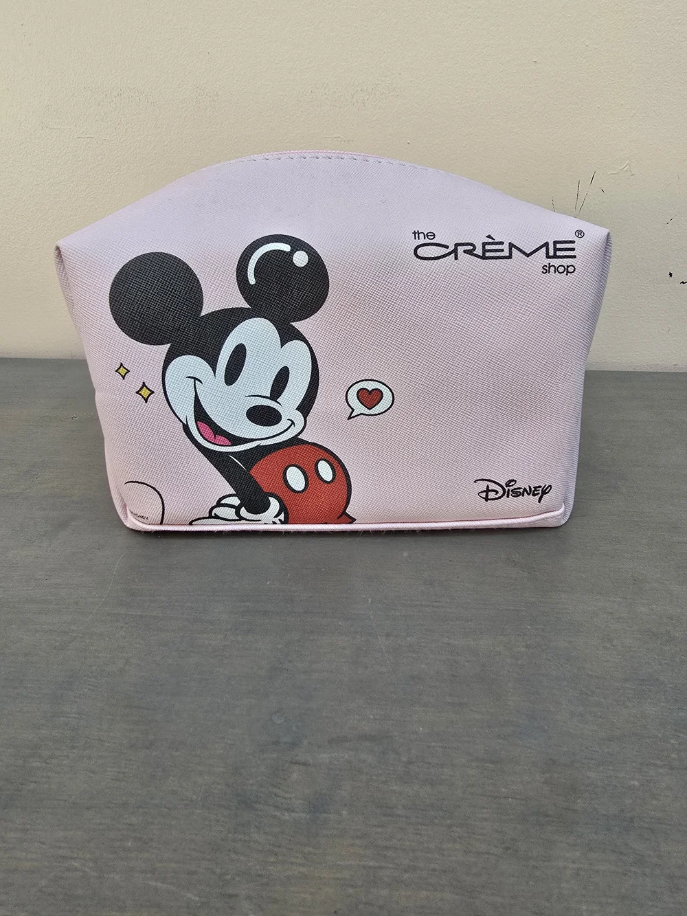 The Crème Shop x Disney Minnie Mouse Pink Cosmetic Pouch